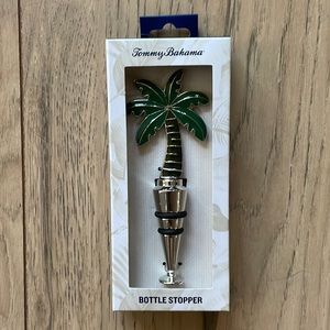 NWT Tommy Bahama Palm Tree Wine Bottle Stopper